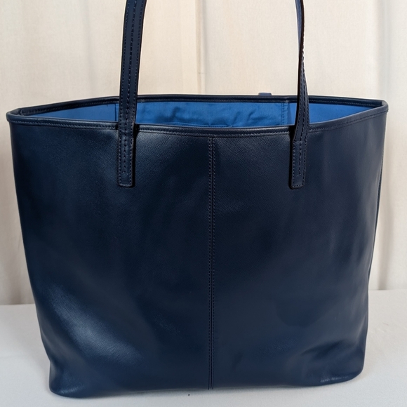 Coach Blue Large City Tote Bag With 2 Hang Tags - Picture 6 of 15